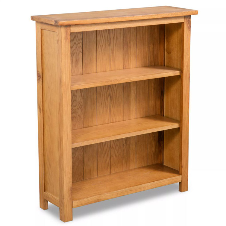 East Urban Home 32.28'' H x 27.56'' W Solid Wood Standard Bookcase